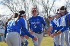 Softball vs UMD  Wheaton College Softball vs U Mass Dartmouth. - Photo by Keith Nordstrom : Wheaton, Softball